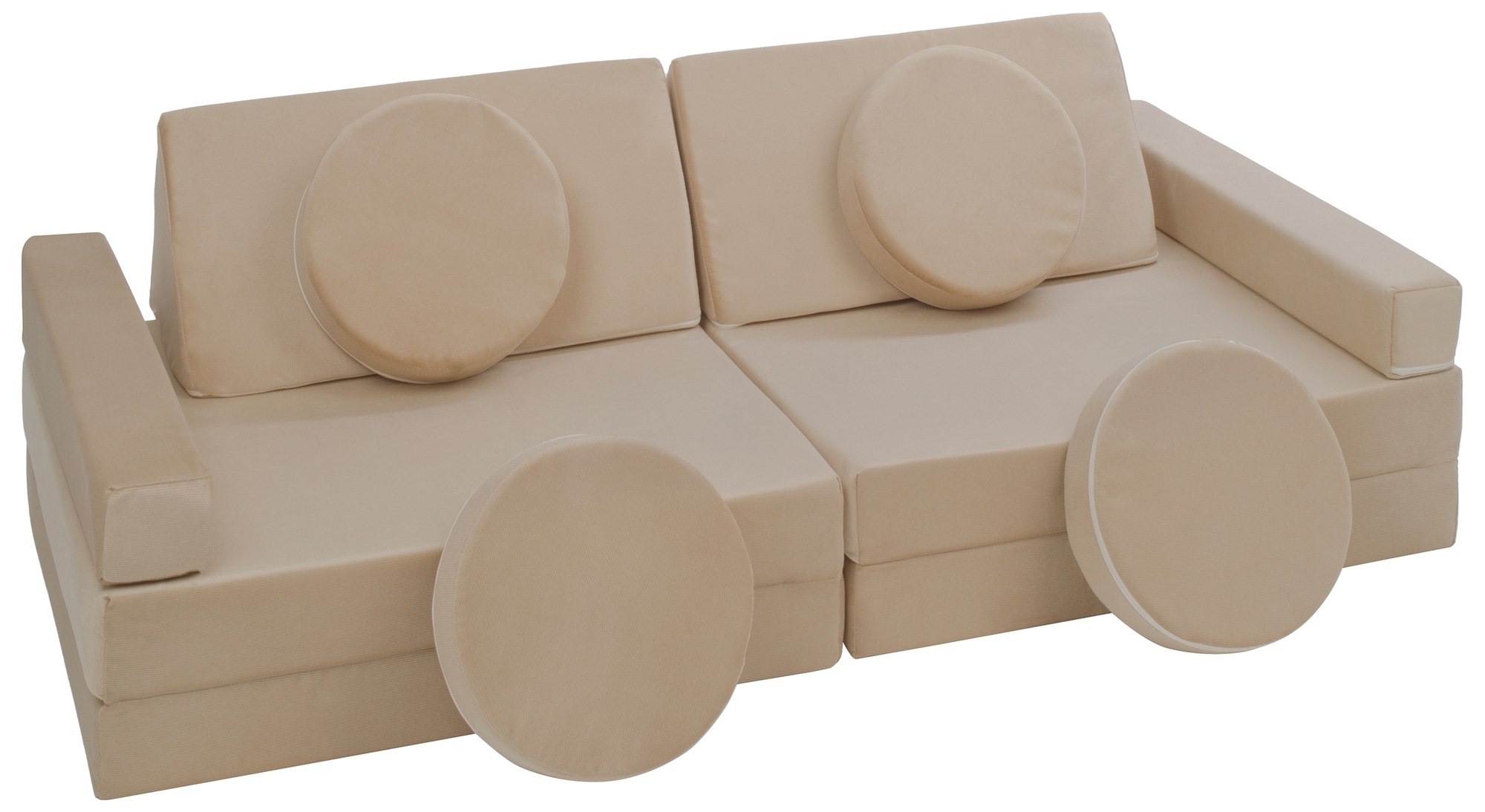 Spielsofa Modulsofa Spielmöbel modulares Kindersofa Familienmöbel Bausteine-Set - Bild 19 von 48