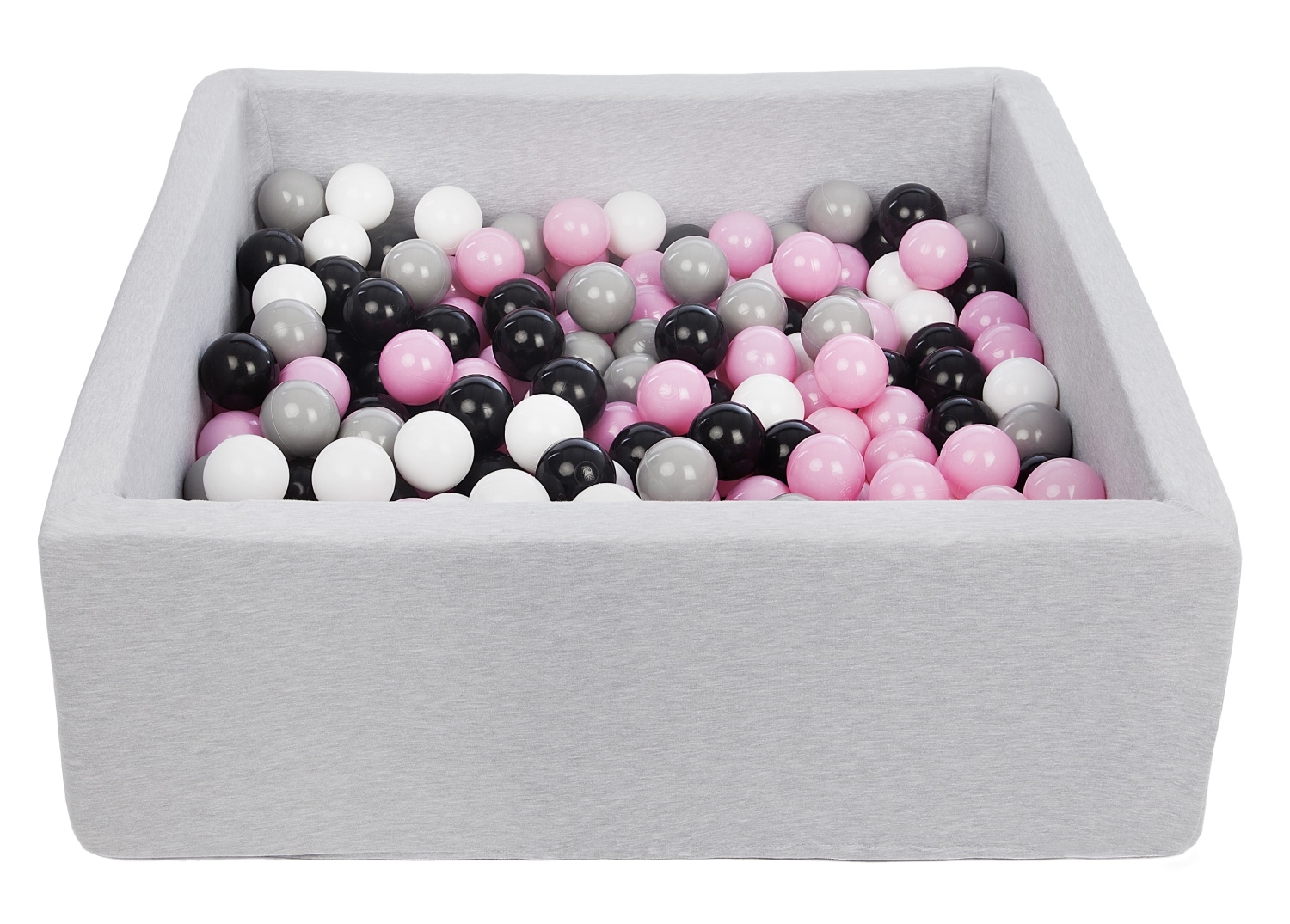 Soft Jersey Baby Kids Children Ball Pit with 300 balls, Gift, 90x90 cm - Picture 7 of 23