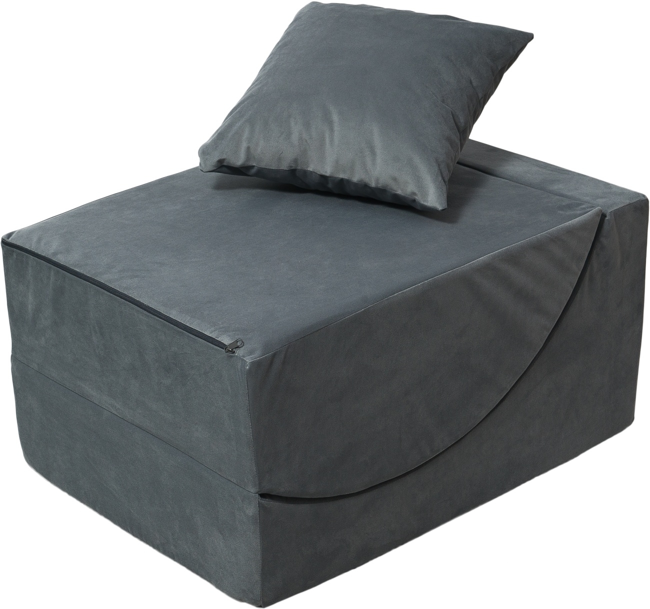 Tumbona relajante sofá relax sillón relajante cubo de asiento taburete mesa de centro mesa auxiliar - Imagen 23 de 25